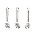 Antique Silver Zinc Alloy Wrench Charm Pendant for DIY Necklace Bracelet Jewelry Making view 2