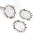 18x25mm 4g Zinc Alloy Charm Pendant No.634133 for DIY Necklace Bracelet Jewelry Making view 2