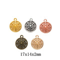Zinc Alloy Spider Web Charm Pendant No.514518 for DIY Necklace Bracelet Jewelry Making view 1