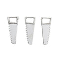 Antique Silver Zinc Alloy Saw Charm Pendant No.614928 for DIY Necklace Bracelet Jewelry Making view 2