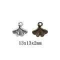 Zinc Alloy Four Leaf Clover Charm Pendant for DIY Necklace Bracelet Jewelry Making view 1