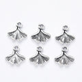 Zinc Alloy Four Leaf Clover Charm Pendant for DIY Necklace Bracelet Jewelry Making view 2