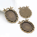 18x25mm 5.5g Zinc Alloy Charm Pendant No.192277 for DIY Necklace Bracelet Jewelry Making view 4