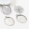 18x25mm 3g Zinc Alloy Charm Pendant for DIY Necklace Bracelet Jewelry Making view 3