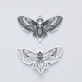 Zinc Alloy Butterfly Charm Pendant No.053846 for DIY Necklace Bracelet Jewelry Making view 1