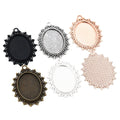 18x25mm 4g Zinc Alloy Charm Pendant for DIY Necklace Bracelet Jewelry Making view 5
