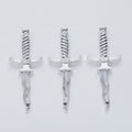 Antique Silver Zinc Alloy Dagger Charm Pendant for DIY Necklace Bracelet Jewelry Making view 2