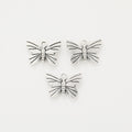 Antique Silver Zinc Alloy Butterfly Charm Pendant for DIY Necklace Bracelet Jewelry Making view 2