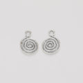 DIY Jewelry Accessory Vintage Zinc Alloy Round Earring Dangle Connector Charm Earrings view 2