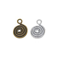 DIY Jewelry Accessory Vintage Zinc Alloy Round Earring Dangle Connector Charm Earrings view 4