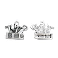 Antique Silver Zinc Alloy Tool Charm Pendant for DIY Necklace Bracelet Jewelry Making view 2