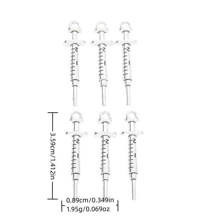Antique Silver Zinc Alloy Medical Kit Charm Pendant for DIY Necklace Bracelet Jewelry Making