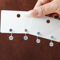 Elegant Korean Round Zircon Stud Drop Detachable Two Way Silver Needle Luxury Women Fashion Earrings view 1