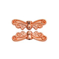 Scroll Wing Metal Spacer Bead Jewelry Making Component view 10