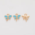 Enamel Dragonfly Metal Charms in Seven Bright Colors view 6