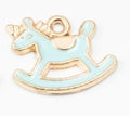 Rocking Horse Enamel Charms in Five Bright and Soft Colors view 3