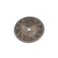 Roman Numeral Clock Gear Metal Charm in 5 Distinct Finishes for Jewelry Making view 9