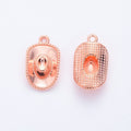 Dimensional Cowboy Hat Metal Charms in Seven Finishes view 11