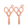 Scissors Charm in Five Polished and Antique Finishes view 9