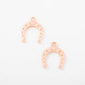 Classic Horseshoe Metal Charms in Six Finish Options view 11