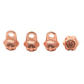 6-Finish Lotus Seed Pod Bail Metal Jewelry Components for Crafts view 10