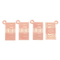 Embossed Banknote Metal Charms in Eight Finish Options view 12