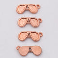 Retro Sunglasses Metal Charms in Five Metallic Finishes view 10