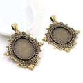 18x25mm 8g Gold Zinc Alloy Charm Pendant for DIY Necklace Bracelet Jewelry Making view 3
