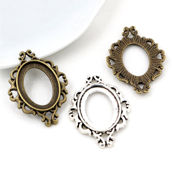 18x25mm 4.5g Gold Zinc Alloy Charm Pendant No.967273 for DIY Necklace Bracelet Jewelry Making