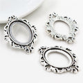 18x25mm 4.5g Gold Zinc Alloy Charm Pendant No.967273 for DIY Necklace Bracelet Jewelry Making view 2