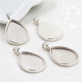 18x25mm 5g Zinc Alloy Charm Pendant No.655685 for DIY Necklace Bracelet Jewelry Making view 2