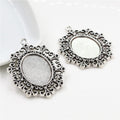 18x25mm 8g Antique Silver Zinc Alloy Charm Pendant for DIY Necklace Bracelet Jewelry Making view 5