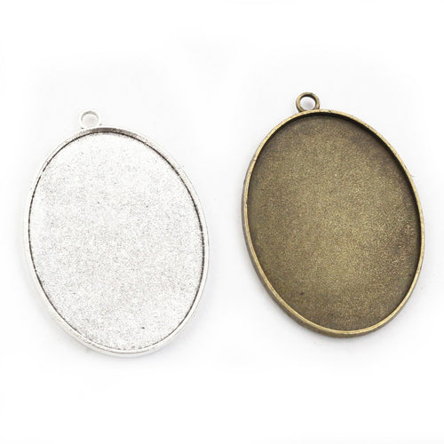 30x40mm 6g Zinc Alloy Charm Pendant for DIY Necklace Bracelet Jewelry Making