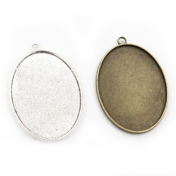 30x40mm 6g Zinc Alloy Charm Pendant for DIY Necklace Bracelet Jewelry Making
