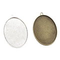 30x40mm 6g Zinc Alloy Charm Pendant for DIY Necklace Bracelet Jewelry Making view 5