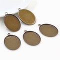 18x25mm Zinc Alloy Charm Pendant No.158660 for DIY Necklace Bracelet Jewelry Making view 4