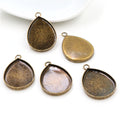 18x25mm 1.5g Zinc Alloy Charm Pendant for DIY Necklace Bracelet Jewelry Making view 3