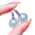 2024 French Style Faux Pearl Earrings For Women, Luxury Minimalist Fashion Ear Cuff Jewelry view 5