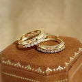 Korean Style Super Sparkly Micro Pave Ear Cuff Earrings, Luxury Small Versatile Fashion Ear Jewelry view 2
