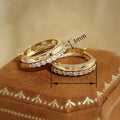 Korean Style Super Sparkly Micro Pave Ear Cuff Earrings, Luxury Small Versatile Fashion Ear Jewelry view 4