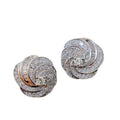 2024 Light Luxury Rotating Zircon Stud Earrings, Sparkling Geometric Fashion Earrings For Women view 5