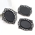 18x25mm 5.5g Zinc Alloy Charm Pendant for DIY Necklace Bracelet Jewelry Making view 2