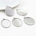 18x25mm 1g Zinc Alloy Charm Pendant for DIY Necklace Bracelet Jewelry Making view 1
