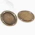 30x40mm 13g Zinc Alloy Charm Pendant No.243892 for DIY Necklace Bracelet Jewelry Making view 4