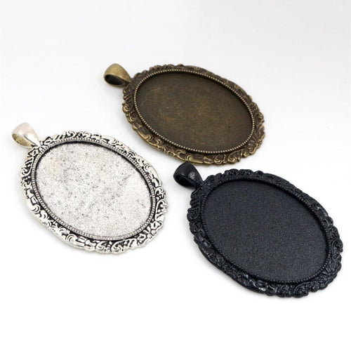 30x40mm 9g Zinc Alloy Charm Pendant No.194628 for DIY Necklace Bracelet Jewelry Making