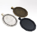 30x40mm 9g Zinc Alloy Charm Pendant No.194628 for DIY Necklace Bracelet Jewelry Making view 5
