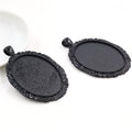 30x40mm 9g Zinc Alloy Charm Pendant No.194628 for DIY Necklace Bracelet Jewelry Making view 4