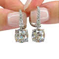 Luxury Niche Minimalist Drop Earrings For Women, Fashion Versatile Temperament Ear Cuff Jewelry view 5