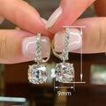 Luxury Niche Minimalist Drop Earrings For Women, Fashion Versatile Temperament Ear Cuff Jewelry view 4