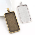19x38mm 9g Zinc Alloy Charm Pendant for DIY Necklace Bracelet Jewelry Making view 5